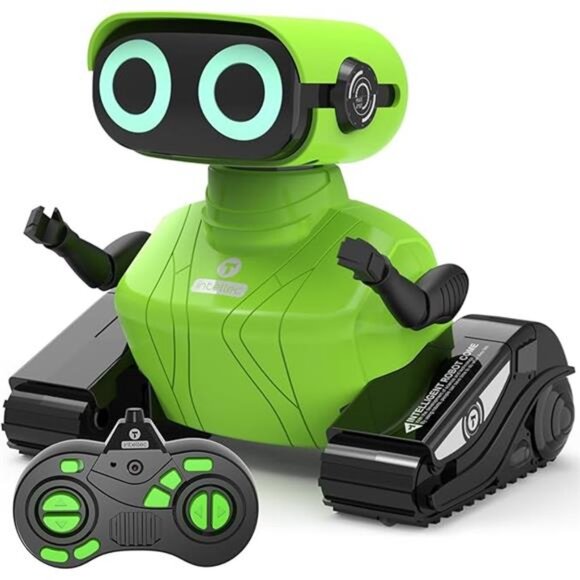 Robot Toys, Remote Control Robot Toy, RC Robots for Kids with LED Eyes - Picture 7 of 7